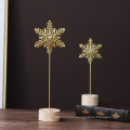 Hot Sell Snowflakes Gift Home Decoration Bedroom Living Room Iron Metal craft